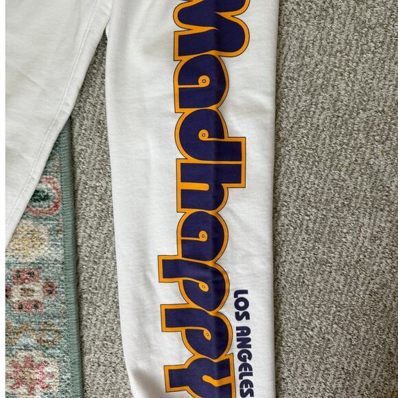 Madhappy x Los Angeles Lakers Sweatpants Size Small NWT NBA Collab Giftable - Picture 8 of 8